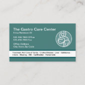 Gastroenterologist Intestinal Theme Visitekaartje (Voorkant)