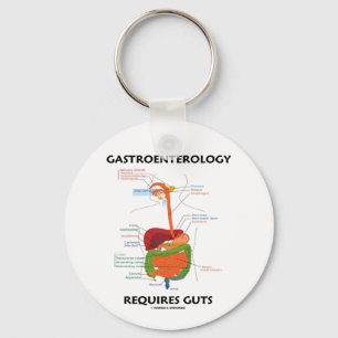 Gastroenterology Requires Guts (Digestive System) Sleutelhanger