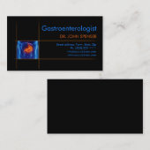 Gastroenteroloog darmmicrobiota Doctor Kaart Visitekaartje (Voorkant / Achterkant)