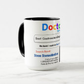 Gastroenteroloog Funny Gift Mok (Voorkant links)