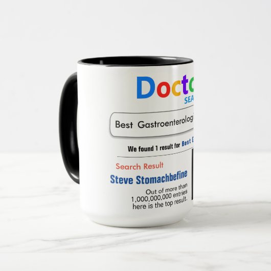 Gastroenteroloog Funny Gift Mok (Voorkant links)