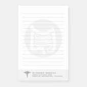 Gastroenteroloog gelinkt post-it® notes (Voorkant)