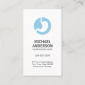 Gastroenteroloog modern en minimaal visitekaartje (Voorkant)