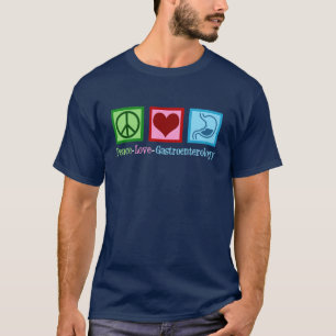 Gastroenteroloog - Peace Love Gastroenterology T-shirt