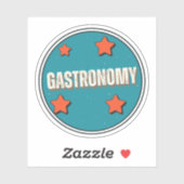 Gastronomie Sticker (Vel)