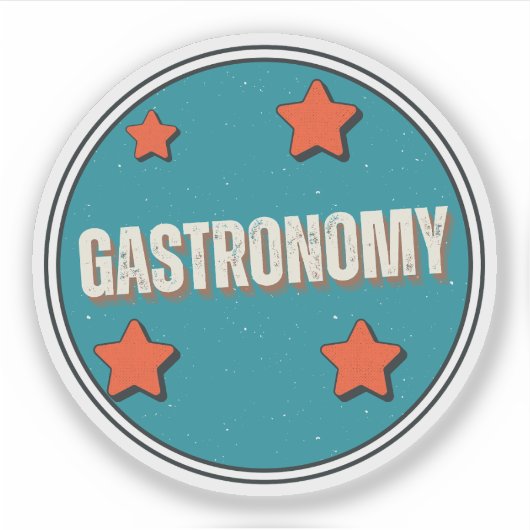 Gastronomie Sticker (Voorkant)