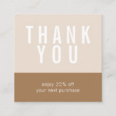 gastronomisch cateringplein kortingskaartje (Voorkant)