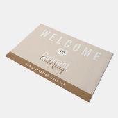 Gastronomische catering deurmat (Schuin)