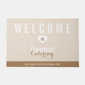 Gastronomische catering deurmat (Voorkant)