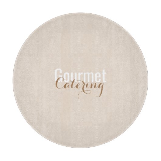 Gastronomische catering snijplank (Voorkant)