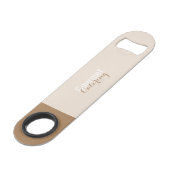 Gastronomische catering speed flessenopener (Voorkant Gekanteld)