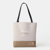 Gastronomische catering tote bag (Achterkant)