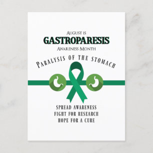 Gastroparese Support Awareness Briefkaart