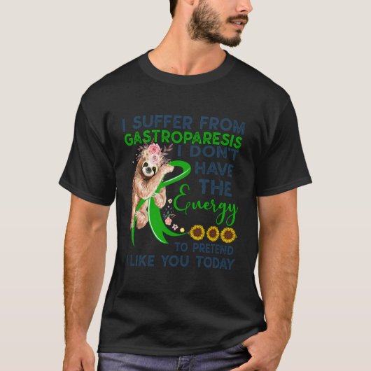 Gastroparese Vintage Awareness Shirt Warrio (Voorkant)