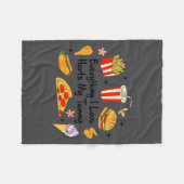 Gastroparesis Gastro Ibs Everything I Love Hurts M Fleece Deken (Voorkant (Horizontaal))