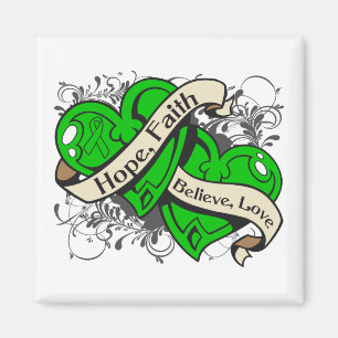 Gastroparesis Hope Faith Dual Hearts Magneet