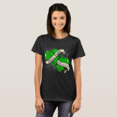 Gastroparesis Hope Faith Dual Hearts T-shirt (Voorkant volledig)