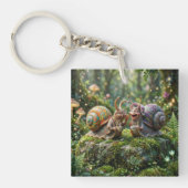 Gastropod Geroddel Sleutelhanger (voorkant)
