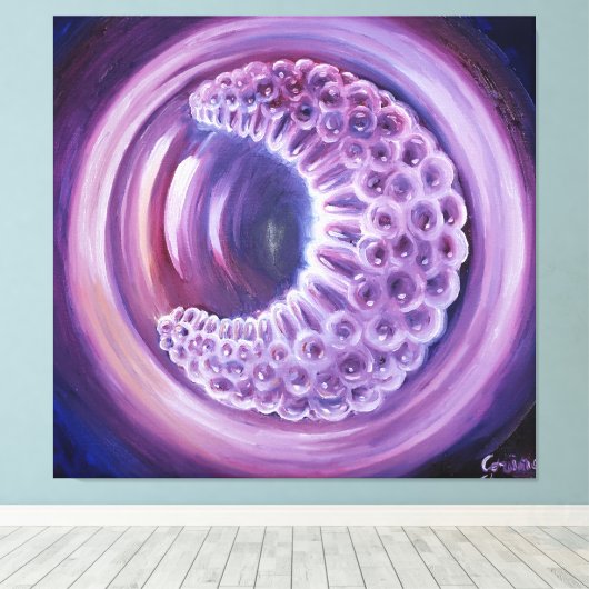 Gastrula Canvas Afdruk (Insitu (Houten vloer))