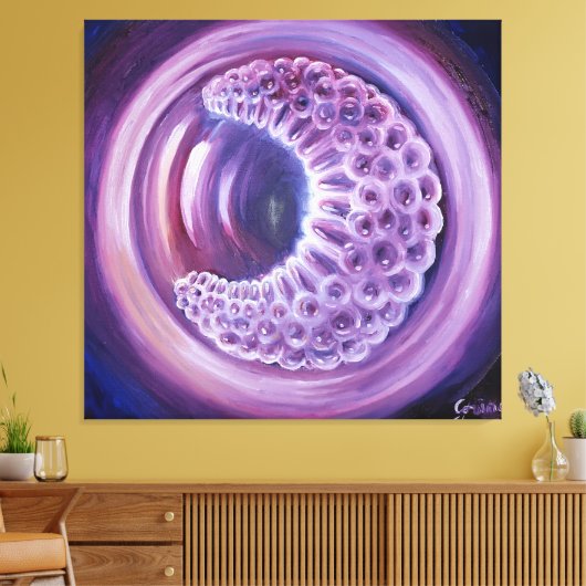 Gastrula Canvas Afdruk (Insitu (Woonkamer))