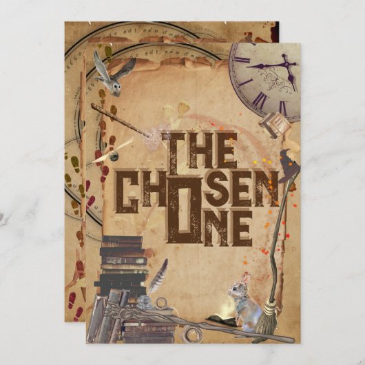 Gastvrij geadopteerd kind kaart (Voorkant / Achterkant)