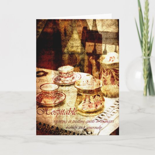 gastvrij kaart (Voorkant)