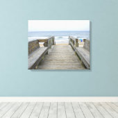 Gastvrij Uitzicht Canvas Afdruk (Insitu (Houten vloer))