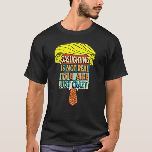 Gasverlichting is niet echt t-shirt (Voorkant)