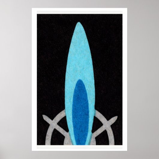 Gasvlam - Matchbox Print - Esthetische wandkunst (Voorkant)