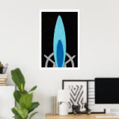 Gasvlam - Matchbox Print - Esthetische wandkunst (Thuiskantoor)