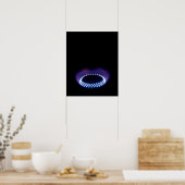 Gasvlam Poster (Keuken)