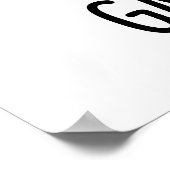 Gasvocado Grappig Scheten Avocado Pun Poster (Hoek)