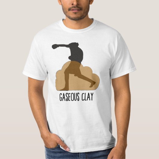 Gasvormige lagen t-shirt (Voorkant)