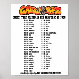 GASWERKEN - 1979 POSTER