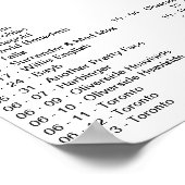 GASWERKEN - 1980 POSTER (Hoek)