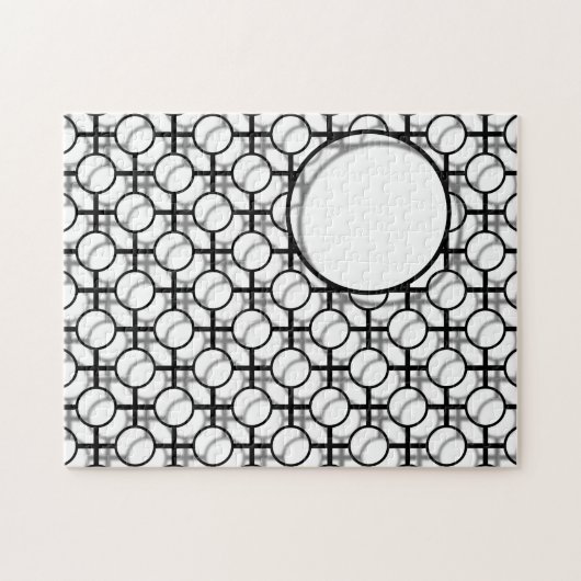 Gat in de mazen legpuzzel (Horizontaal)