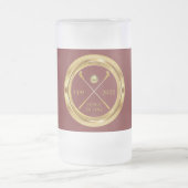 Gat-in-één aangepaste Mok van glas met voorzijde (Center)