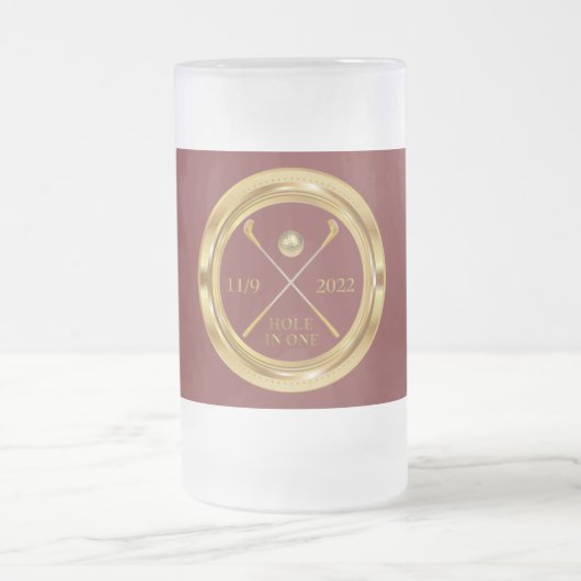 Gat-in-één aangepaste Mok van glas met voorzijde (Center)