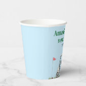 Gat in een Baby shower Papieren Bekers (Rechts)