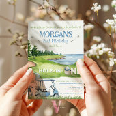 GAT IN EEN Elke Leeftijd Golf Master Verjaardag Ui Kaart