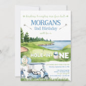 GAT IN EEN Elke Leeftijd Golf Master Verjaardag Ui Kaart (Voorkant)