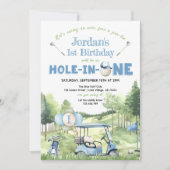 GAT IN EEN Elke Leeftijd Golf Master Verjaardag Ui Kaart (Voorkant)