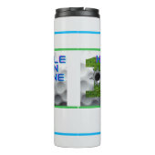 Gat in een golf waterfles thermosbeker (Achterkant)