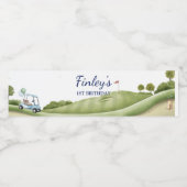 Gat in één golfpar-T-shirt Waterfles Etiket (Enkel label)