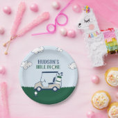 Gat in één golfpatroon Papieren Borden Bordje (Feest)