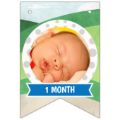 Gat in één maandelijkse foto banner, Golf Vlaggetjes (Derde vlag)