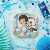 Gat in One Golf Boy 1e Par-t-shirt Verjaardag Papieren Bordje (Feest)
