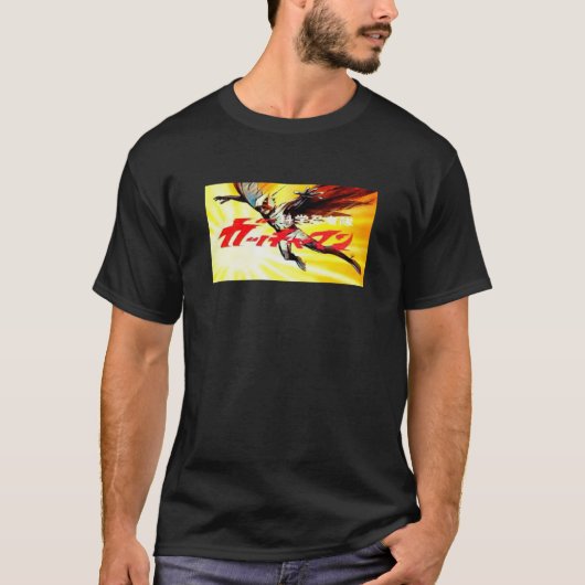Gatchaman Title Fbreiwerk T-shirt (Voorkant)