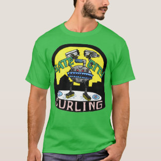 Gate City Curling Monster Logo T-shirt