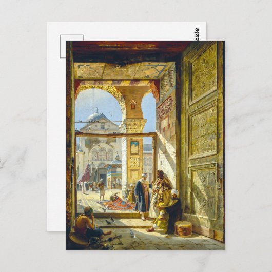 Gate Great Umayyad Mosque Damascus | Bauernfeind | Briefkaart (Voorkant / Achterkant)